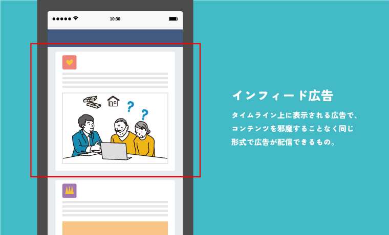 インフィード広告